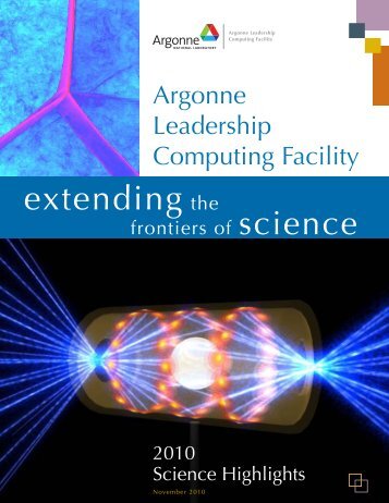 ALCF Science 1 - Argonne National Laboratory