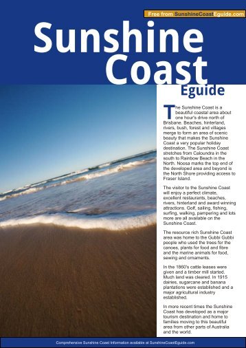 Sunshine Coast - Australia Travel Guide