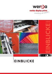 EINBLICKE - Oechsle Display Systeme GmbH