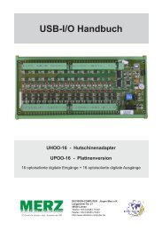 USB-I/O Handbuch - Decision-Computer Merz