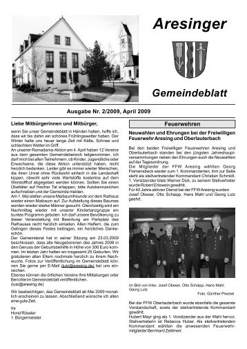 Aresinger Gemeindeblatt