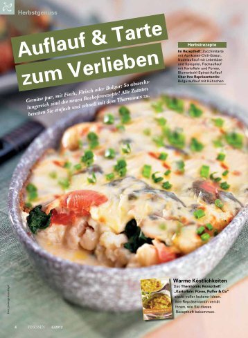 Auflauf & Tarte zum Verlieben - Thermomix