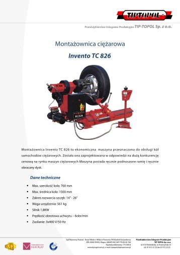 invento tc826 - TIPTOPOL