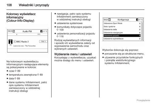 Opel Meriva 2012.5 â Instrukcja obsÅugi â Opel Polska