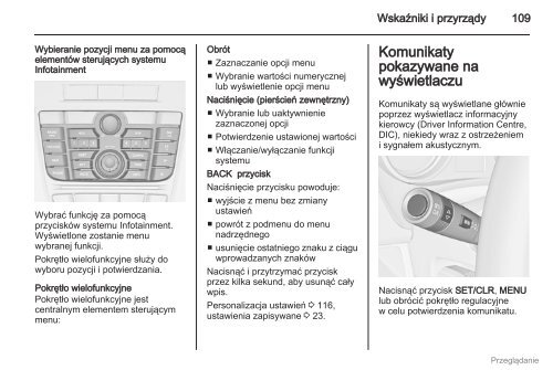 Opel Meriva 2012.5 â Instrukcja obsÅugi â Opel Polska