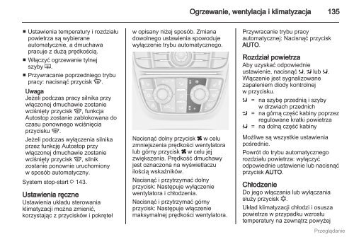 Opel Meriva 2012.5 â Instrukcja obsÅugi â Opel Polska