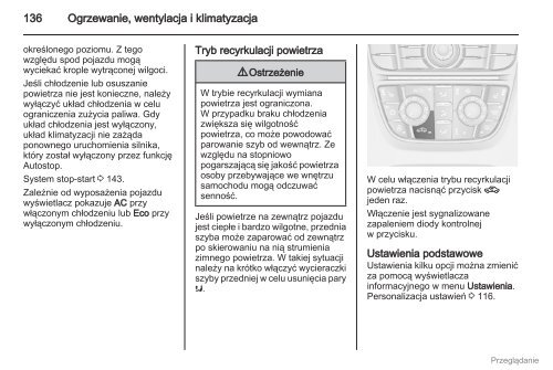 Opel Meriva 2012.5 â Instrukcja obsÅugi â Opel Polska