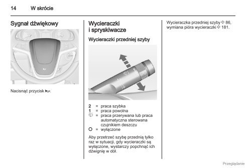 Opel Meriva 2012.5 â Instrukcja obsÅugi â Opel Polska