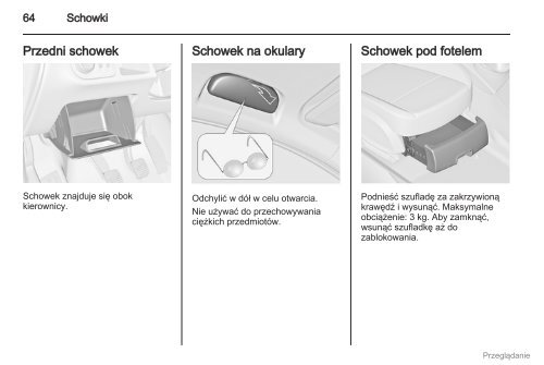 Opel Meriva 2012.5 â Instrukcja obsÅugi â Opel Polska