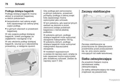 Opel Meriva 2012.5 â Instrukcja obsÅugi â Opel Polska