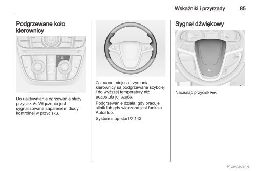 Opel Meriva 2012.5 â Instrukcja obsÅugi â Opel Polska