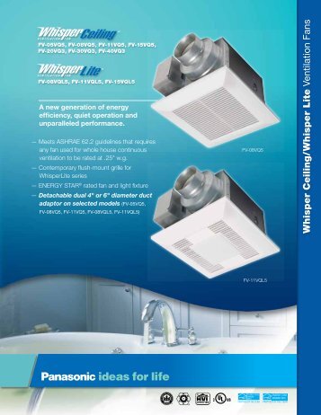 Whisper Ceiling Brochure - Target Sales