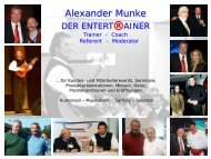 Erfolg mit Herz, Mut und Verstand - Alexander Munke