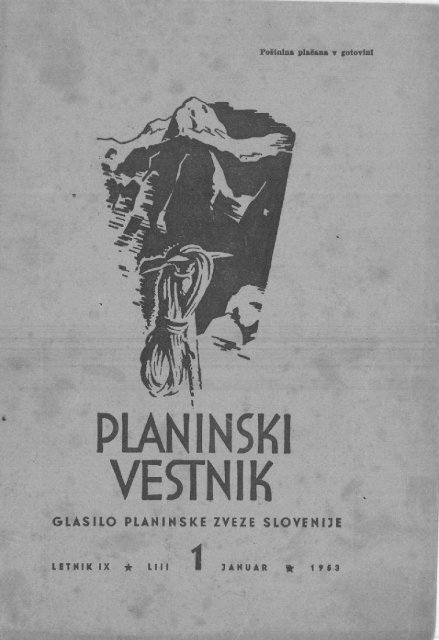 Januar - Planinski Vestnik