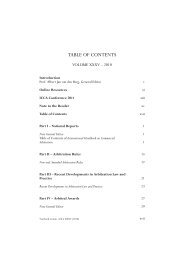TABLE OF CONTENTS - International Council for Commercial ...