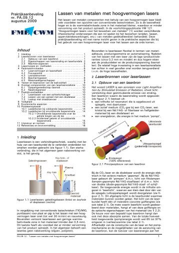 Lassen van metalen met hoogvermogen lasers - Universiteit Twente