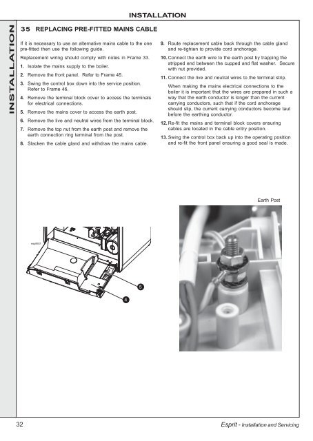 Ideal Esprit HE Combi Boilers 24,30,35 User Guide - BHL.co.uk