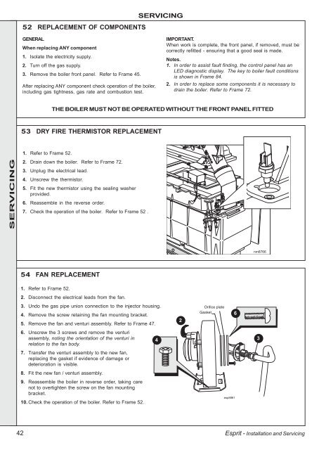 Ideal Esprit HE Combi Boilers 24,30,35 User Guide - BHL.co.uk