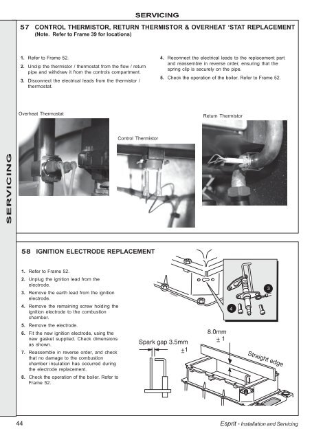 Ideal Esprit HE Combi Boilers 24,30,35 User Guide - BHL.co.uk