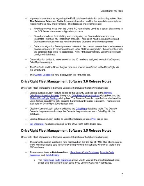 FMS 3.9.3 - Davis Instruments Corp.