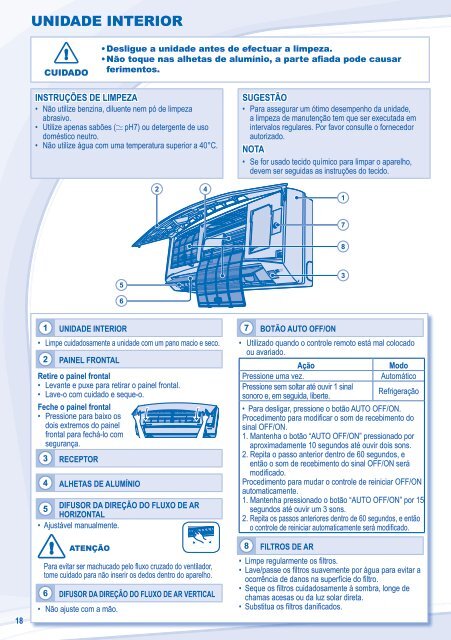 Operating Instructions Air Conditioner - Panasonic