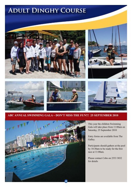 Sep 2010 Issue - the Aberdeen Boat Club