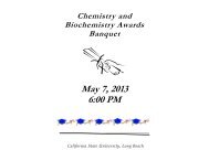 to view our 2012-13 Departmental award winners! - California State ...