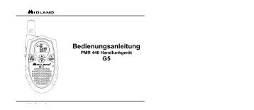 Bedienungsanleitung - ALAN ELECTRONICS GmbH