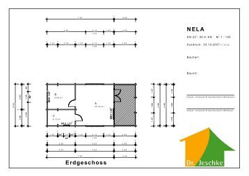 Grundriss & Ansichten - Blockhaus-24