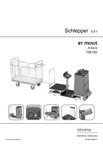 Elektro-Schlepper BT Movit TSE100 - Toyota Material Handling ...