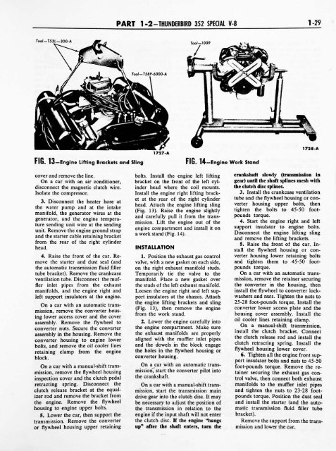 DEMO - 1959 Ford Thunderbird Shop Manual - ForelPublishing.com