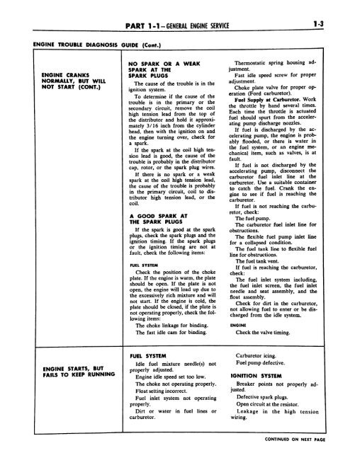 DEMO - 1959 Ford Thunderbird Shop Manual - ForelPublishing.com