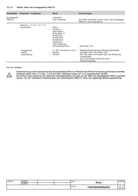 Emax - ABB SACE Division