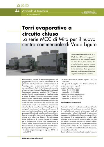 torri evaporative a circuito chiuso La serie MCC di Mita ... - Mita S.r.l.