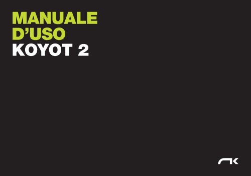 MANUALE D'USO KOYOT 2 - Niviuk