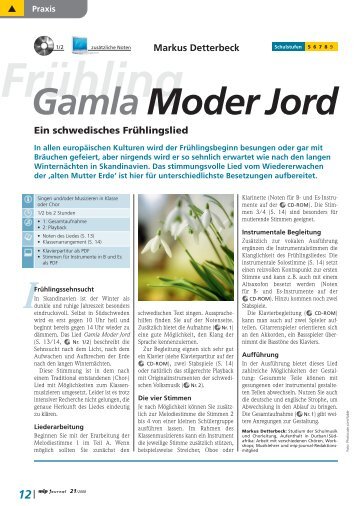 Gamla Moder Jord - Helbling Verlag