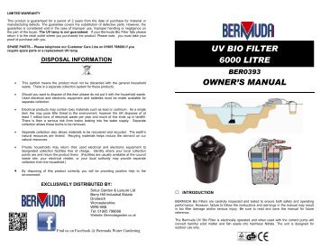 UV Bio Filter 6000 - Bermuda