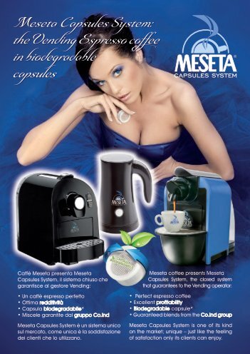 Meseta Capsules System: the Vending Espresso coffee in ... - Co.ind