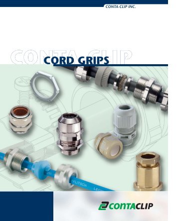 catalogue CORD GRIPS - CONTA-CLIP