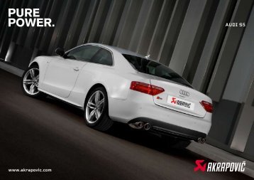 AUDI S5 - Akrapovic Auspuff