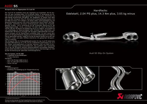 AUDI S5 - Akrapovic Auspuff