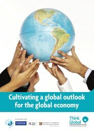 Cultivating a global outlook for the global economy - Support