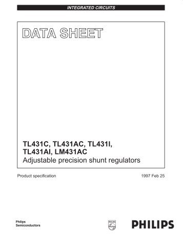 tl4311 datasheet pdf Tl431,