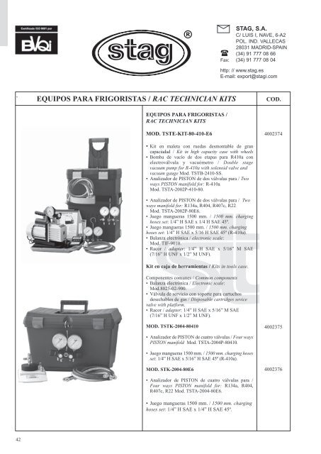 productos profesionales de Aire Acondicionado y refrigeraciÃ³n para ...