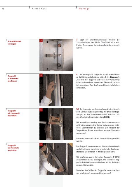 Technik | Airtec Putz