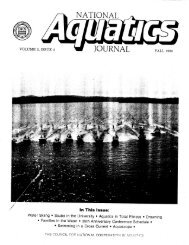 NATIONAL JOURNAL - Aquatic Consulting Services