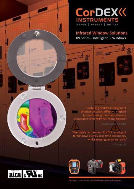 CorDEX Infrared Windows - Alpine Components