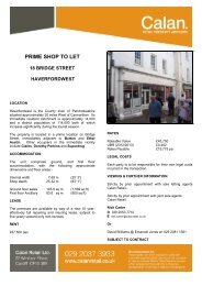 Haverfordwest, 18 Bridge Street - Calan - Retail Property Advisors