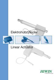 Elektrohubzylinder Linear Actuator