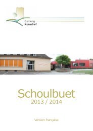 Schoulbuet - Administration Communale de Consdorf